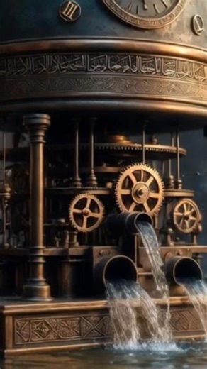 Automatic Water Clock #islamic #muslim #science_speeks