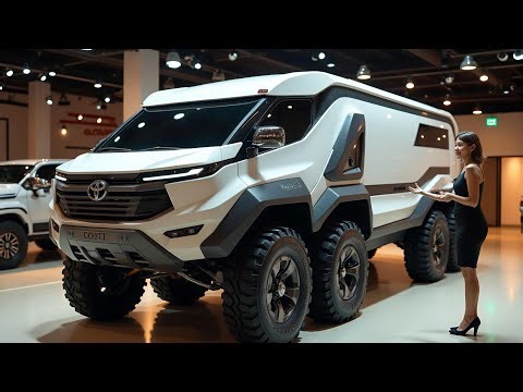 2026 Toyota Hilux 6x6 Camper – The Futuristic Luxury Beast | Crazy Van Review