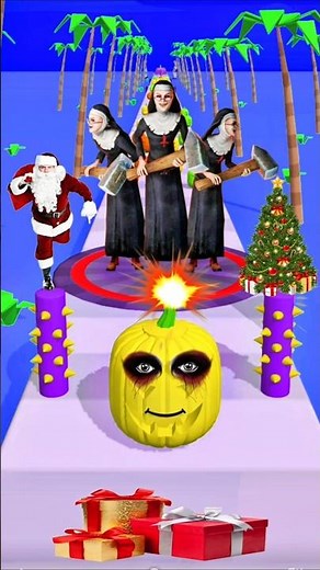 Juice Run Android Gameplay! 😱🍹 Mary Christmas Moment! #christmas #shortvideo #viral #games #shorts