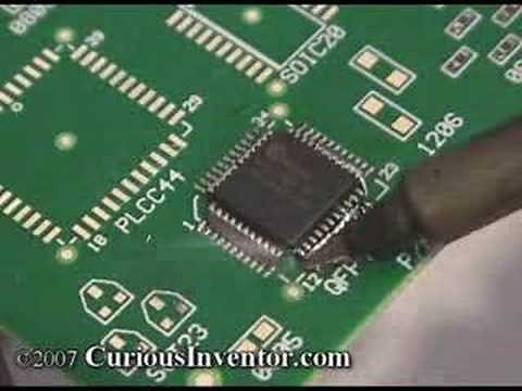 Using ChipQuik to Desolder Surface Mount Components
