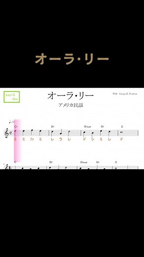 楽譜の読み方：オーラリーを楽しもう