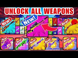 UNLOCK ALL WEAPONS SUPER RED VS BLUE TYPICAL GAMER FORTNITE - (FPS SNIPER) (PART 9)