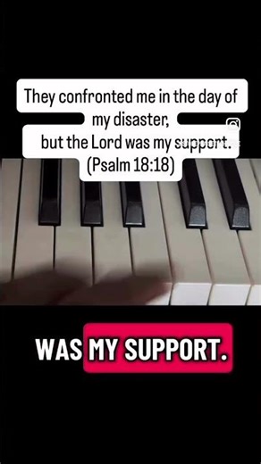 Piano solo on ‘Psalm 18:18’