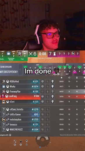 🥷 s watch too much tiktok #thorn #imdone #fyp #r6 #legendsdivision | Rainbow Six Siege