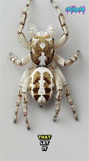 “This Chubby Jumping Spider Will Surprise You — Hyllus semicupreus!” #uniquefacts #insects #facts