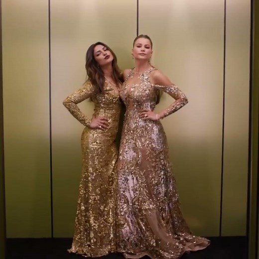 Sofía Vergara & Priyanka Chopra Fix Each Other's Outfits | InStyle