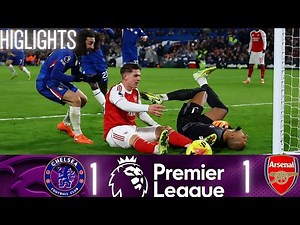 Chelsea vs Arsenal (1-1) Match Summary | English Premier League - Matchday 13