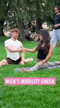 Mick's Mobility Check Ep 7 – Can She Do the Splits? #shorts #mobility #mobilitytraining