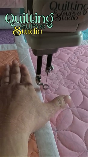 Tips for Quilting Tiny Feathers in a Grid
