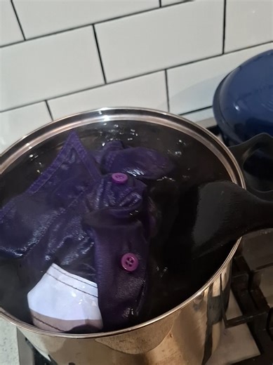 Why I Chose Purple for My Work Shirt