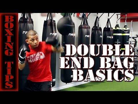 How To: Hit A Double End Bag - Boxing Tips For BEGINNERS (Learn To Box AT HOME)