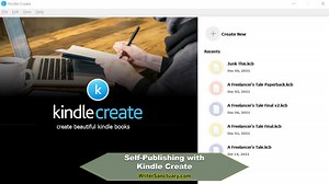Self-Publishing an eBook: Part 4 - Using Kindle Create