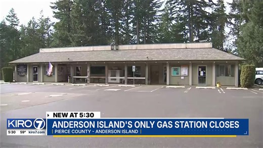 Video: Anderson Island's only gas and grocery store closing