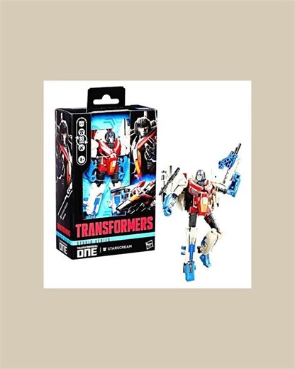 Starscream Transformers: Studio Series Deluxe Class Action Figure