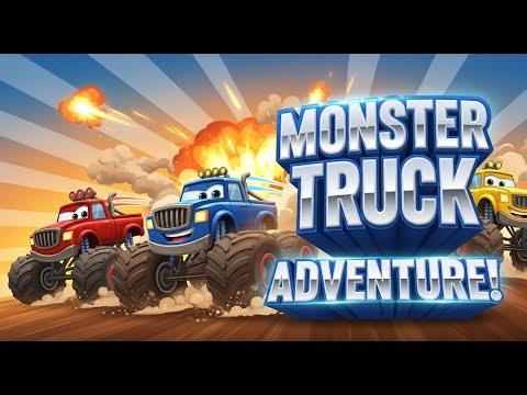 Monster Truck Adventure | Big Wheels for Kids!