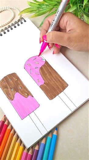 Creative Cover Page Idea | Front Page Design #shorts #drawing #art