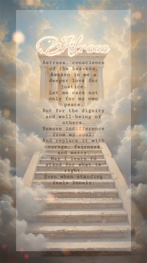 Prayer To The Goddess Astraea 🤍 (for moral awakening)