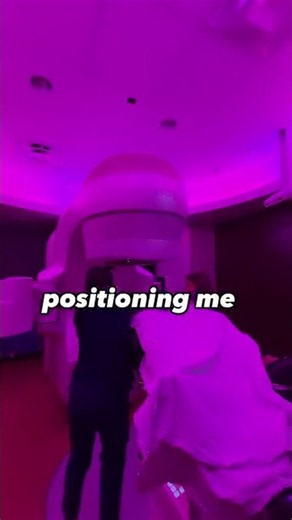 📽️ Here’s a behind-the-scenes look at my radiation treatment