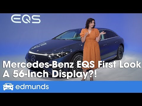 Mercedes-Benz EQS First Look | New Electric Luxury Sedan From Mercedes