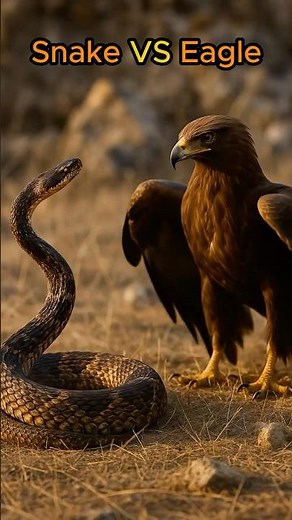 Eagle vs Snake: Epic Wild Battle! #Wildlife #Eagle #Snake #Nature #Fight #Documentary