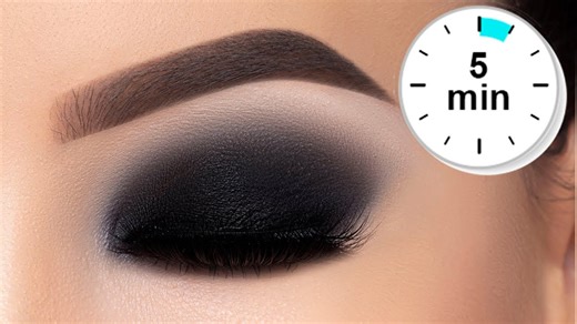 Master Classic Black Smokey Eyes In Just 5 Minutes!