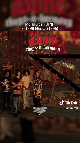 Mo' Murda - Bone Thugs-N-Harmony #forevermonday #fmrap #btnh #bonethugs #rap #hiphop #90s #90smusic #90sthrowback #90srap @Forever Monday Store @Forever Monday