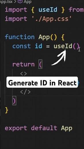 React useId Hook Explained: How to Generate Stable Unique IDs for Accessibility