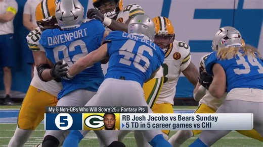 Frelund's Week 14 top 5 highest scoring non-QBs 'NFL Fantasy Live'