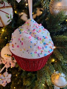 Giant Cupcake Christmas Tree Topper: Candy Land Lane Decor - Etsy