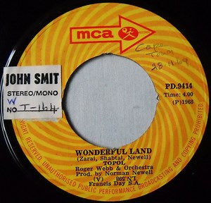 Topol With Roger Webb And Orchestra - Wonderful Land