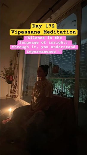 🪉Day 172:Vipassana Meditation #vipassana #meditation #vipassanameditation #metta #buddha #love