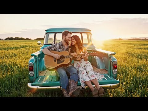 Warm Nights by the Old Wooden Barn 🌄 Relaxing Country Melodies for Calm Evenings