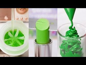 Satisfying Makeup Repair 💚 Guide To Repairing Old & Damaged Green Makeup Products #365