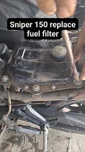 13K views · 95 reactions | Yamaha sniper 150 replace fuel filter. | Ralph Sotto | Facebook