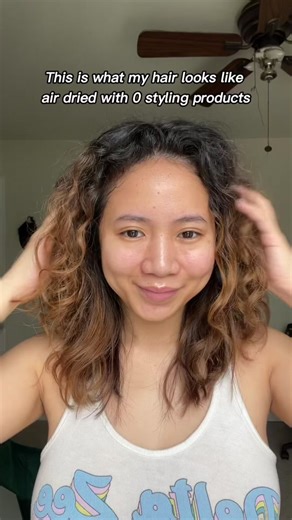 Air-Dried Wavy Hair: Embrace Natural Texture