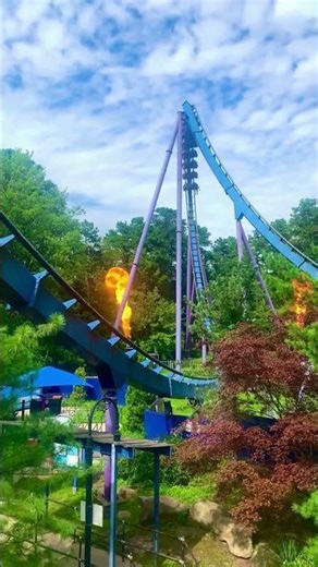 🎢 Medusa 📍 Six Flags Great Adventure #coasterculture #rollercoaster #rollercoasterride #medusa #ride