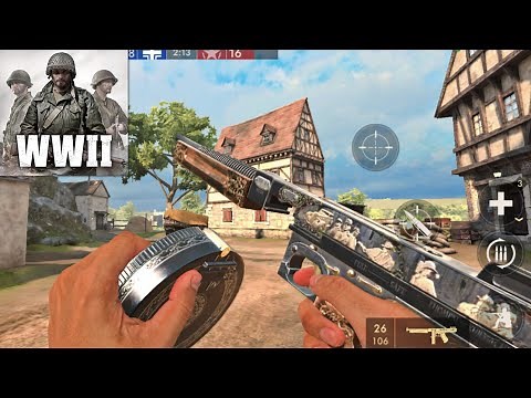 WORLD WAR HEROES: WW2 FPS - ANDROID GAMEPLAY