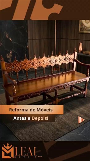 Nenhum móvel é apenas madeira! Reforma de Móveis, Antes e Depois.