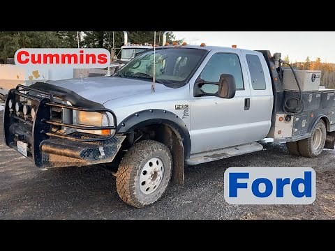 Ford F-350 Dually With A Cummins 12 Valve Conversion Walk Around (Fummins)