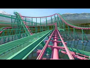 Custom Jet Coaster 2 - Preview POV - NoLimits 2 Roller Coaster Simulation
