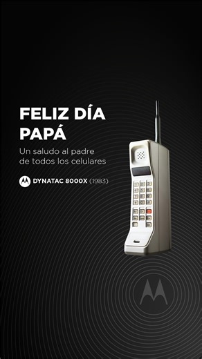 ¡Este #DíaDelPadre, celebramos a los pioneros de nuestras vidas! 🌟 Gracias a la tecnología de Motorola, podemos estar más cerca de nuestros de ellos, sin importar la distancia. ¡Feliz Día del Padre! 📱❤️ #HelloMoto #Motorola | Motorola