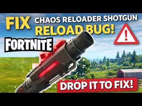 How to FIX Chaos Reloader Shotgun (JAWA) Not Reloading in Fortnite Bug
