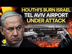 Israel Houthi War: Tel Aviv Under Attack I Houthis Launch 2 Missiles On Israel's Airport I Wion Live