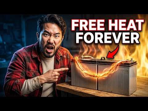 Two Batteries Heat Your Home FREE Forever — The "Thermal Cell" Secret They Killed