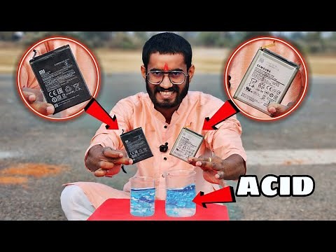 What Happens When You Cut a Lithium Battery and Drop It in Water?