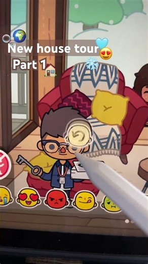 New house tour/ part 1 🏠❄️ #tocaboca