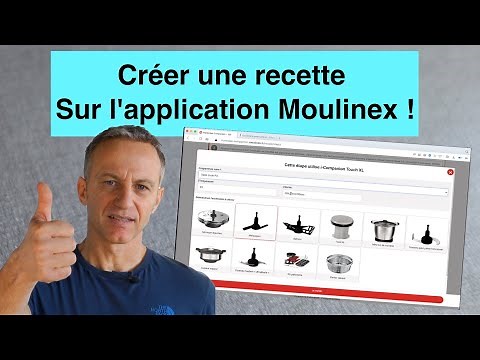 Créer une recette sur l'application Moulinex - Brice RC Recettes Companion