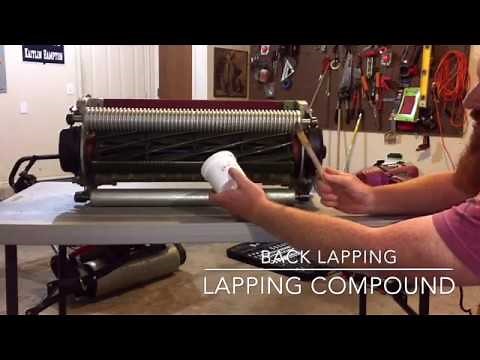 DIY: Back Lapping a Powered Reel Mower