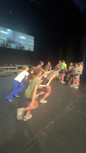 when the older kids have to prepare the little kids for tech week!!! 🎭 - #fyp #musicaltheatre #amtneversleeps #viral #musical