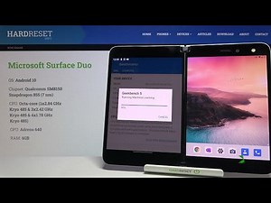 Geekbench 5 CPU Benchmark on MICROSOFT Surface Duo - Test Device